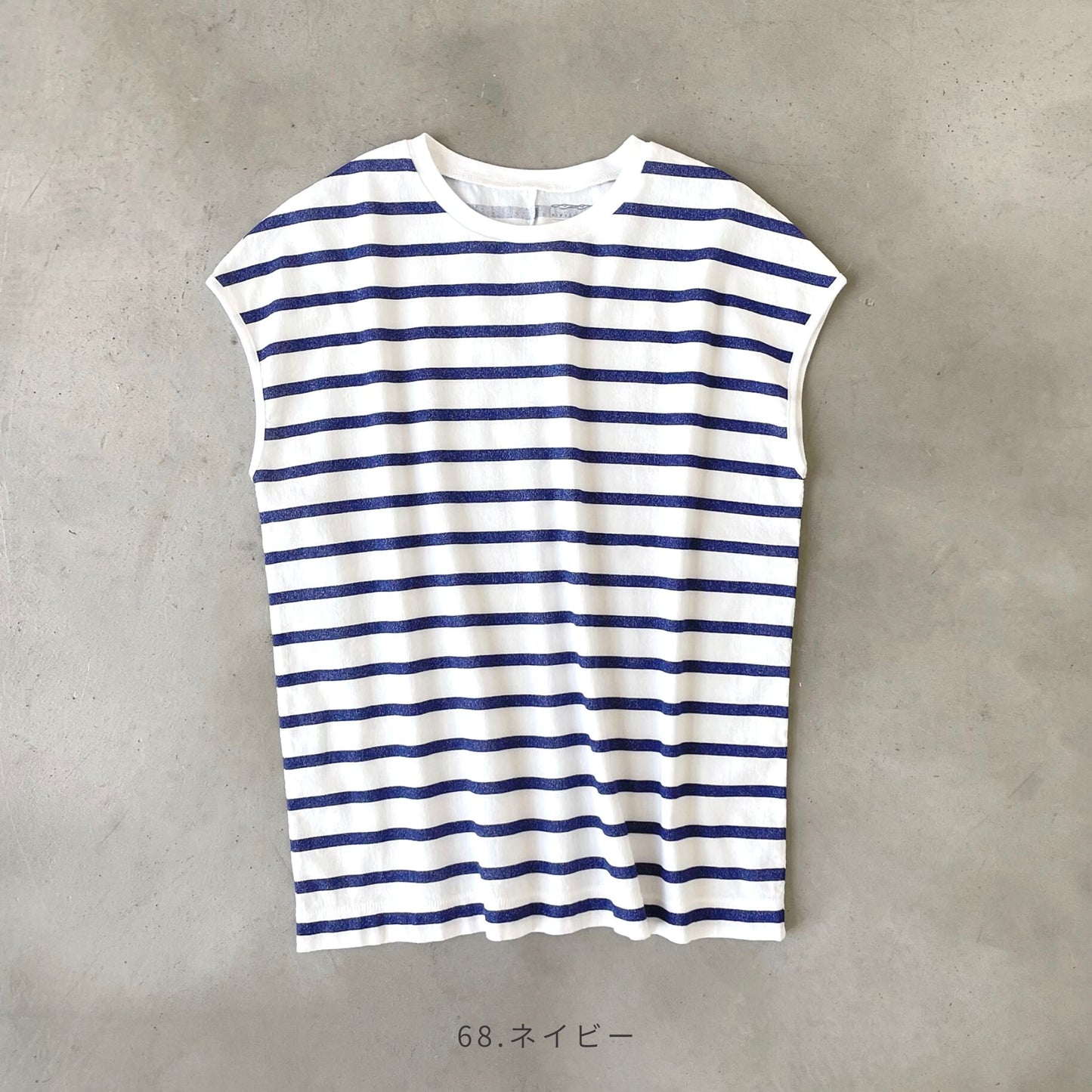 フレンチスリーブボーダーTシャツ(レディース)_3113811