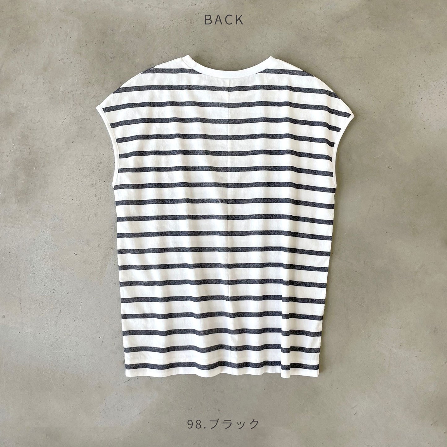 フレンチスリーブボーダーTシャツ(レディース)_3113811
