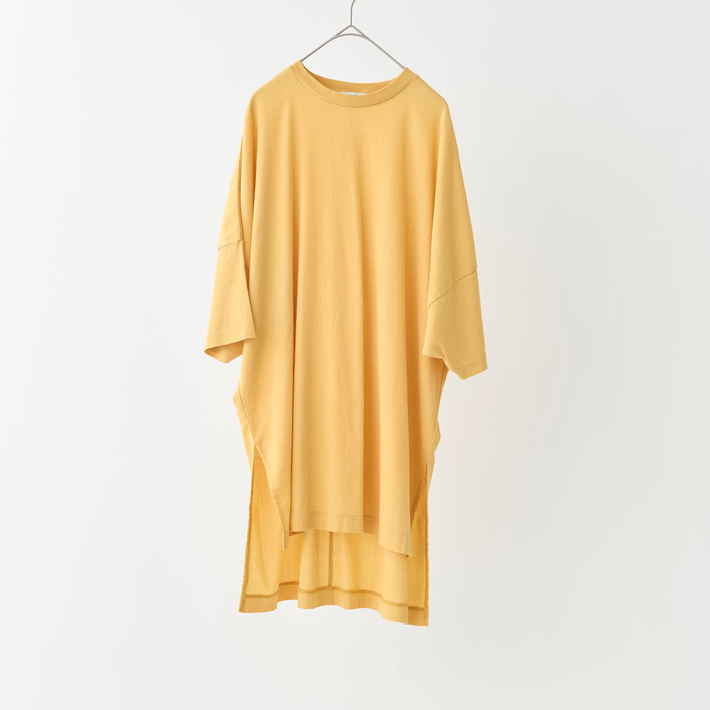 クルーネックチュニックTシャツ(ウィメンズ・5分袖)_3115878