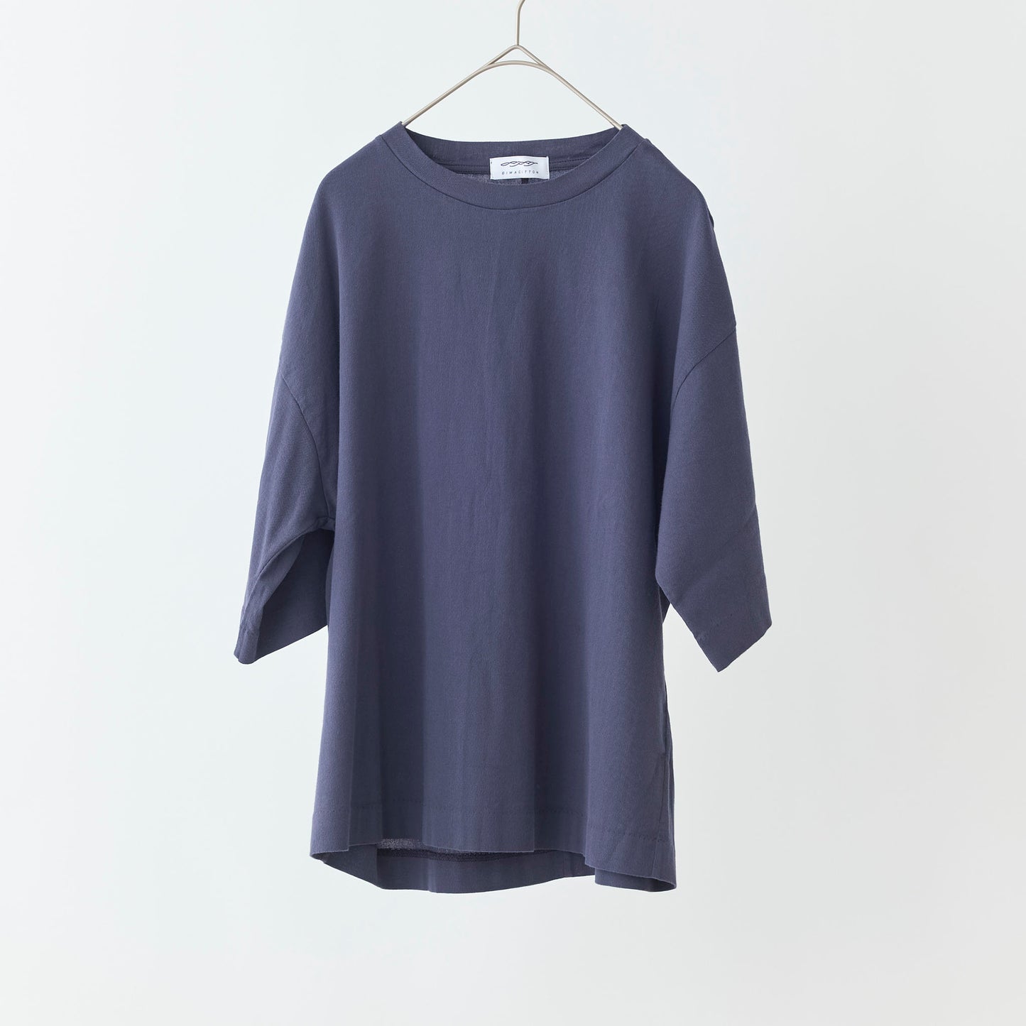 ワイド/クルーネックTシャツ(ユニセックス・5分袖)_3414856