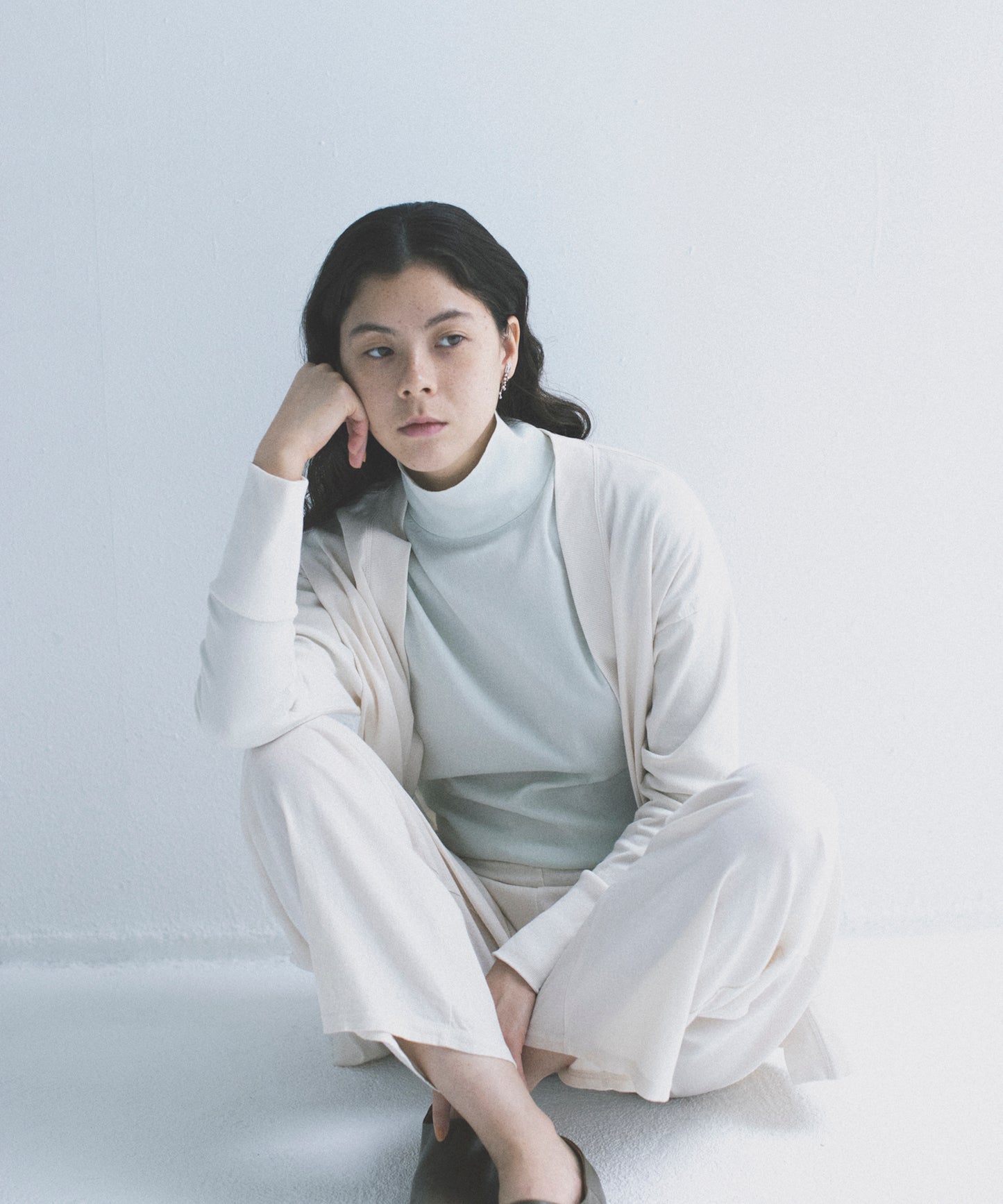 轟木節子ハイネックTシャツ(レディース・長袖)_3133817