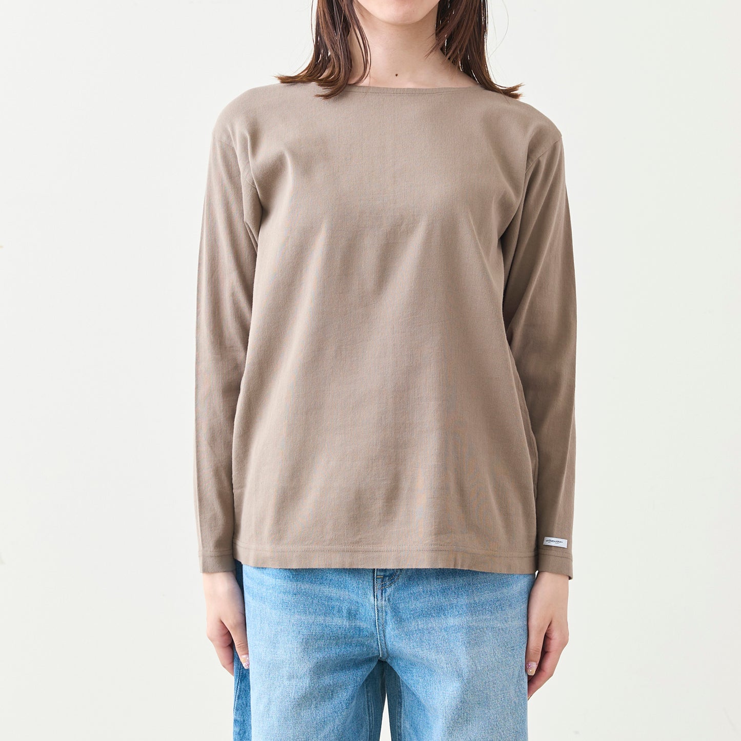 ボートネックロングスリーブTシャツ(ウィメンズ・長袖)_3115885