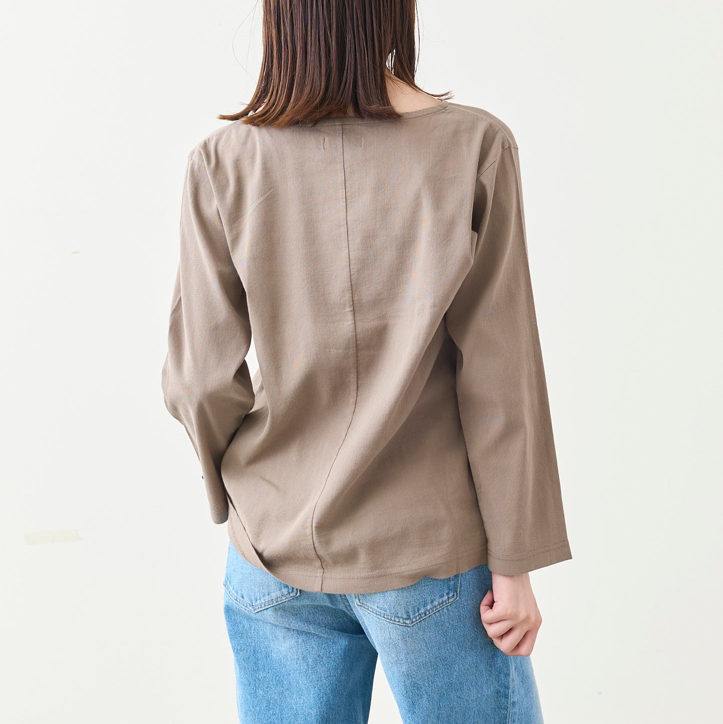 ボートネックロングスリーブTシャツ(ウィメンズ・長袖)_3115885