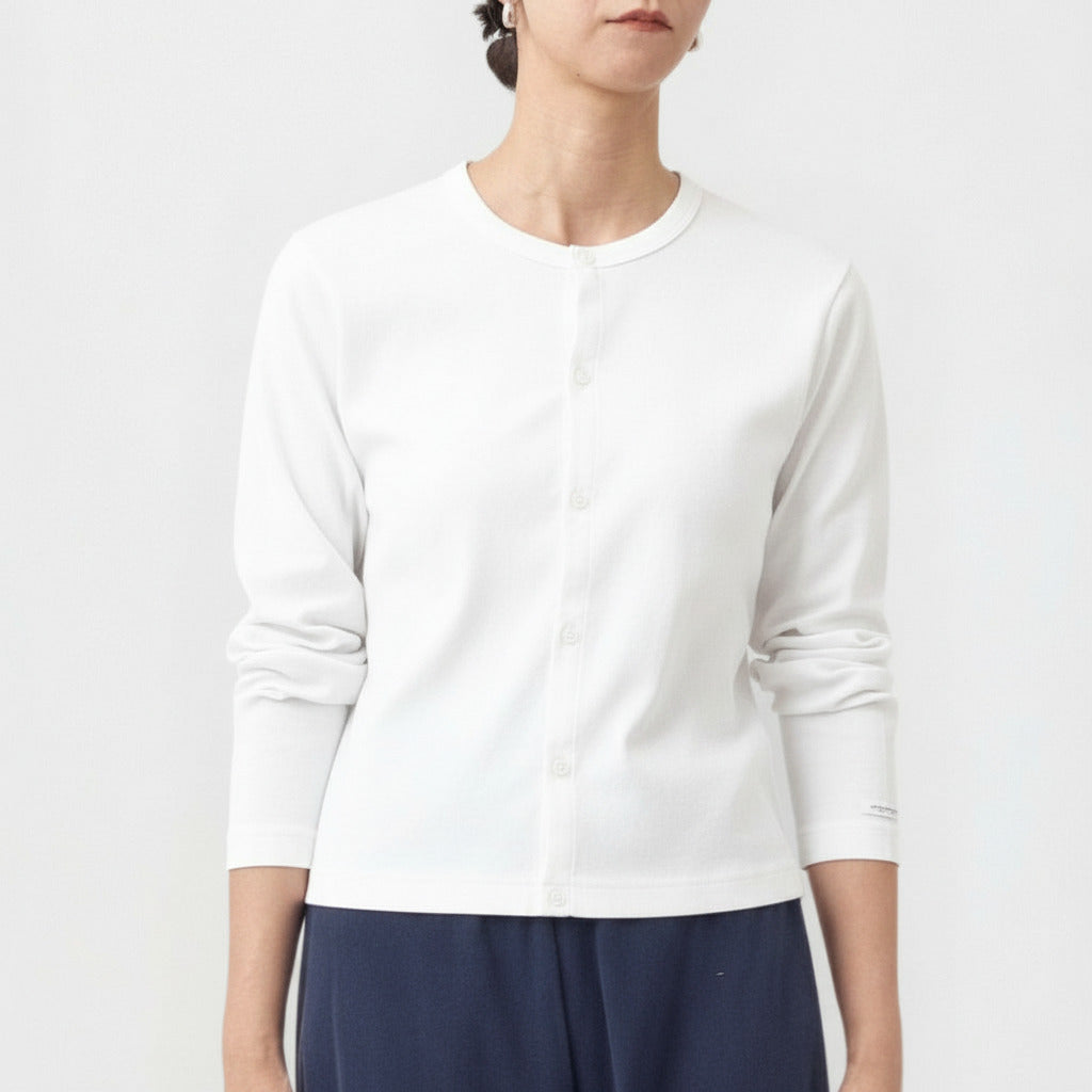 クルーネックカーディガン(ウィメンズ・長袖)_3414836