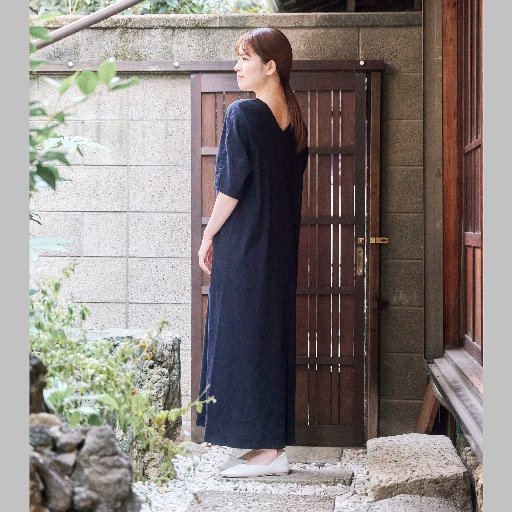 ランタンスリーブワンピース(ウィメンズ)_3116707 – BIWACOTTON