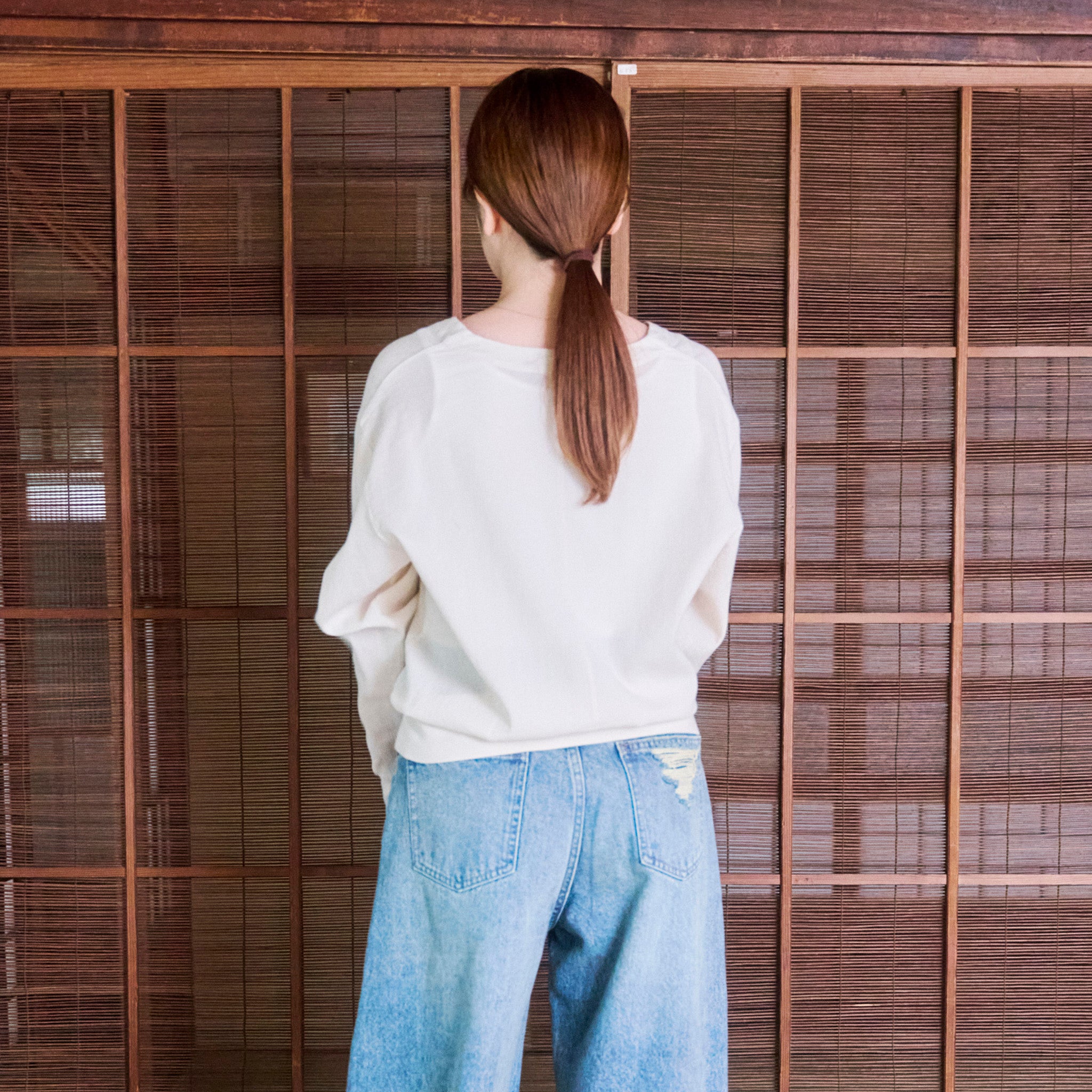 KASUMIVネックカーディガン(ウィメンズ)_3116714 – BIWACOTTON