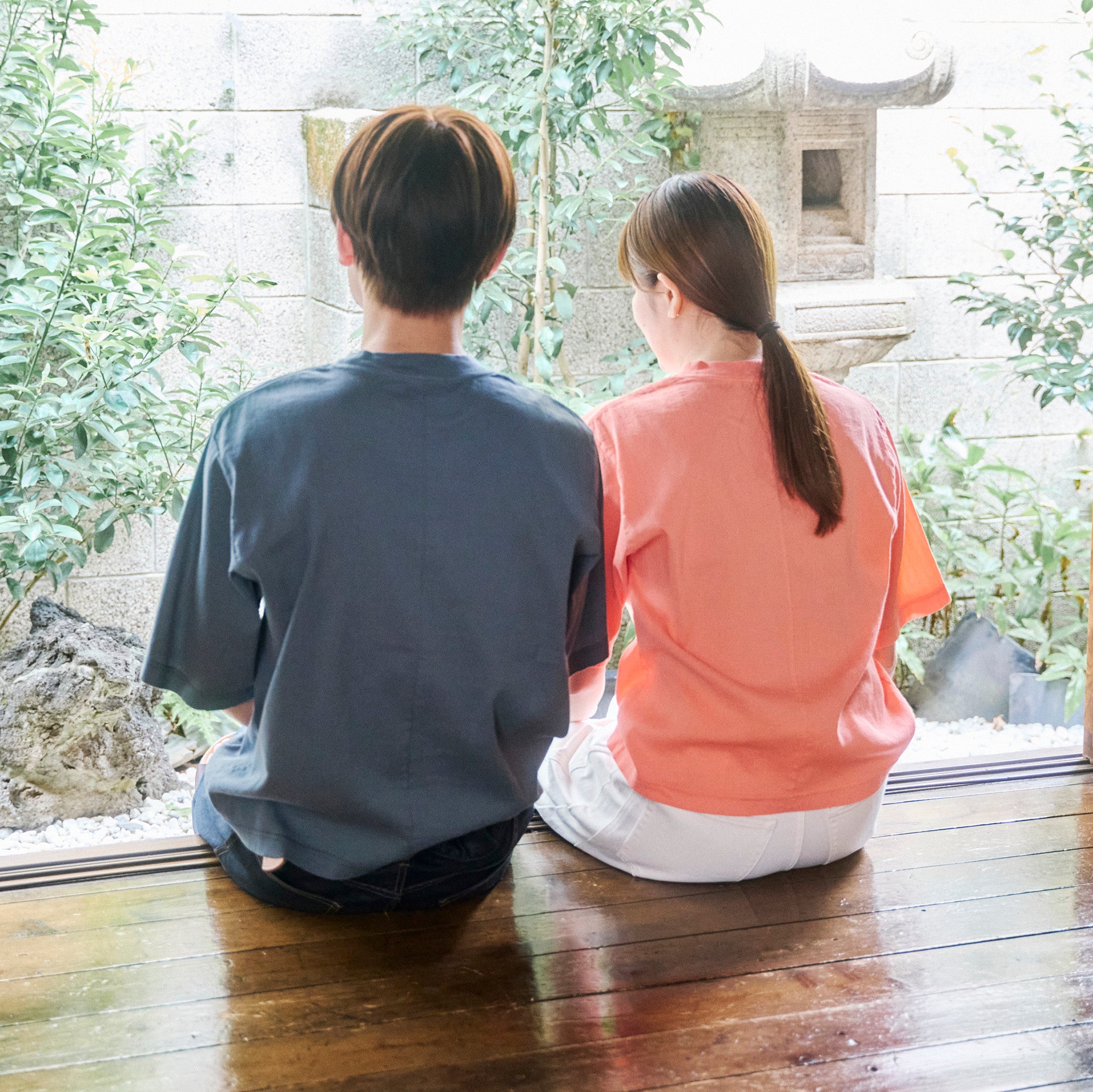 モデレート/クルーネックTシャツ(ユニセックス・5分袖)_3415890