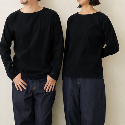 ボートネックロングスリーブTシャツ(ユニセックス・長袖)_3416745