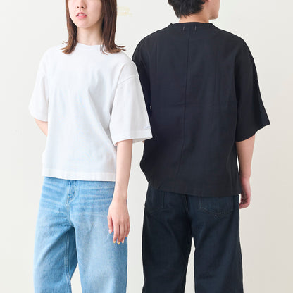 ワイド/クルーネックＴシャツ(ユニセックス・5分袖）_3414842